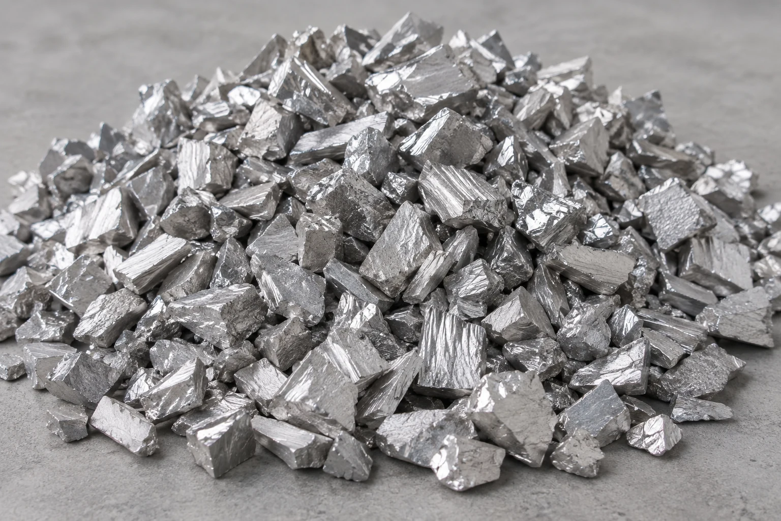 Illustration of clean aluminum chops